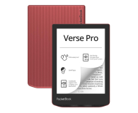 Czytnik E-booków POCKETBOOK 634 Verse Pro passion red